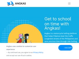 'angkas.com' screenshot