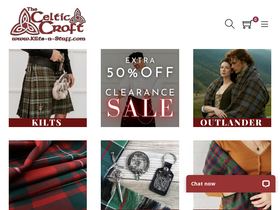 'kilts-n-stuff.com' screenshot