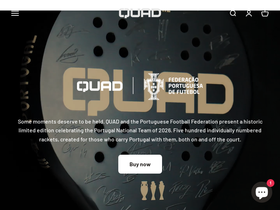 quad-sports.com homepage screenshot