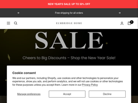 Elmbridgehome website screenshot