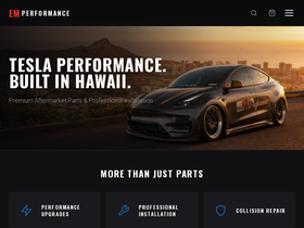 modifiedtesla.com homepage screenshot