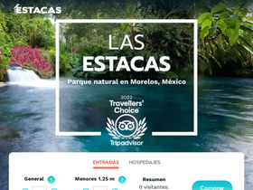 'lasestacas.com' screenshot
