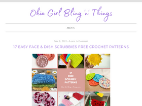 'okiegirlblingnthings.com' screenshot