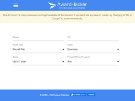 'awardhacker.com' screenshot