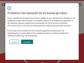 'purina.se' screenshot