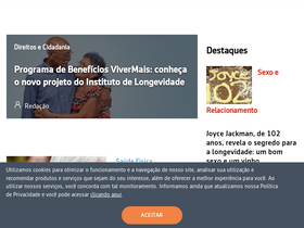 'institutodelongevidade.org' screenshot