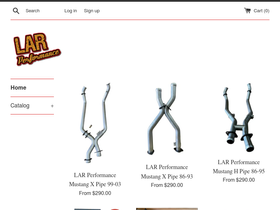 larperformance.com homepage screenshot