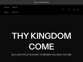 blulionathletics.com homepage screenshot