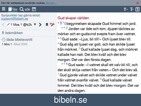 'bibeln.se' screenshot
