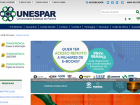 'ppghp.unespar.edu.br' screenshot