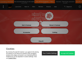 'size.co.uk' screenshot