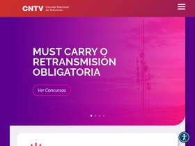 'cntv.cl' screenshot