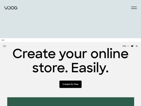 'voog.com' screenshot