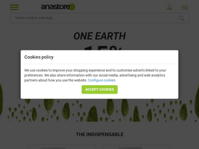 'anastore.com' screenshot