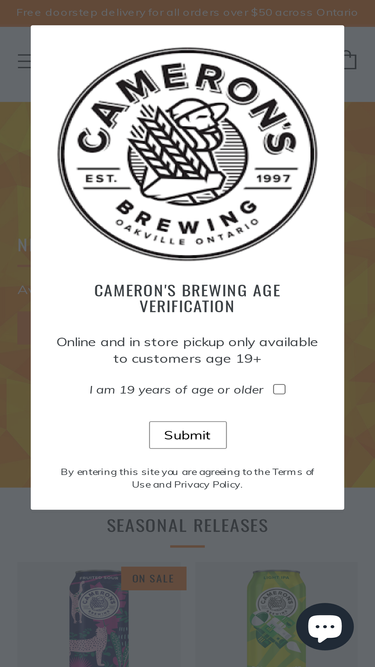 cameronsbrewing.com