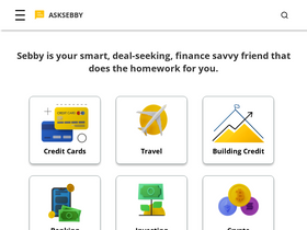 'asksebby.com' screenshot