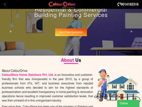 'colourdrive.in' screenshot