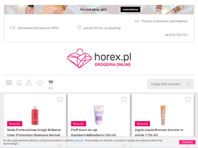 'horex.pl' screenshot