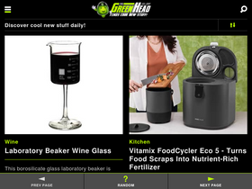 'thegreenhead.com' screenshot