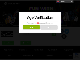 'myvapereview.com' screenshot