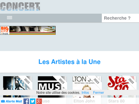 'concert.info' screenshot