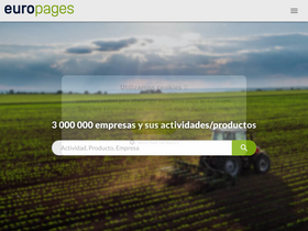 'europages.es' screenshot