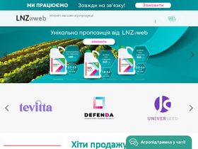 'lnzweb.com' screenshot