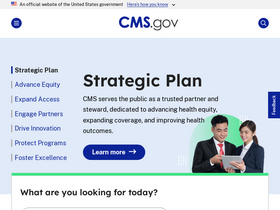 'acoms-impl.cms.gov' screenshot