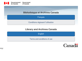 'collectionscanada.gc.ca' screenshot