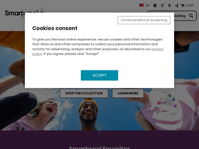 'smartwool.com' screenshot