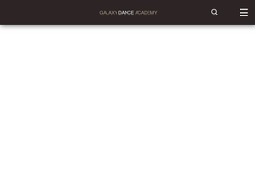 Galaxy Dance Academy (City Hall) — Website preview