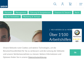 'weka.ch' screenshot