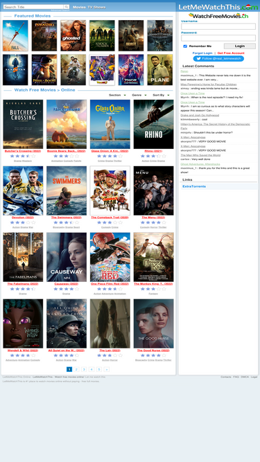 Letmewatchthis discount free movies