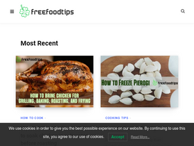 'freefoodtips.com' screenshot