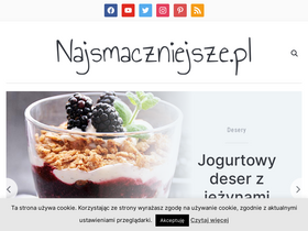 'najsmaczniejsze.pl' screenshot