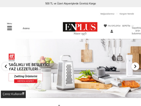 'enplus.com.tr' screenshot