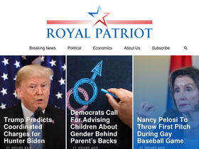 'royalpatriot.com' screenshot