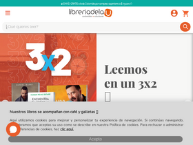 'libreriadelau.com' screenshot