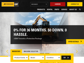 'petersoncat.com' screenshot