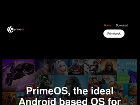 'primeos.in' screenshot