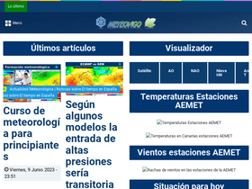 'meteovigo.es' screenshot