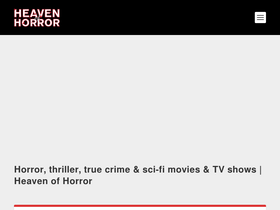 'heavenofhorror.com' screenshot
