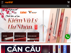 'vietnam-fishing.com' screenshot