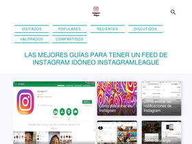 'instagramleague.com' screenshot