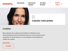 'assura.ch' screenshot