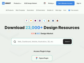 'uihut.com' screenshot