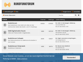 'rundfunkforum.de' screenshot