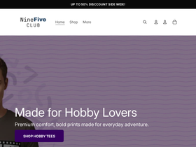 ninefiveclub.com homepage screenshot