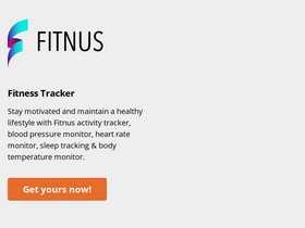 'fitnus.com' screenshot