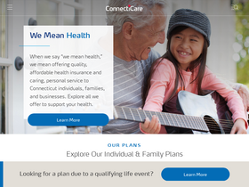 'connecticare.com' screenshot